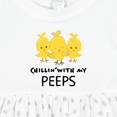 thumbnail image 4 of Inktastic Chillin' with My Peeps Girls Baby Dress, 4 of 5
