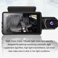 thumbnail image 2 of Amdohai 1296P DVR Dash Camera Front & Inside Dual Camera Car Dashcam 3 Inch IPS Screen, 2 of 8