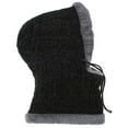 thumbnail image 4 of SPRING PARK Unisex Men Women Winter Balaclavas Hat Warm Collar Knitted Hat Ourdoor Windproof Ear Protection Dual-use Cap, 4 of 7