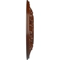 thumbnail image 4 of Ekena Millwork 18"OD x 3 1/2"ID x 1"P Valletta Ceiling Medallion (Fits Canopies up to 3 1/2"), Hand-Painted Burnished Mahogany Crackle, 4 of 6