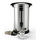 thumbnail image 1 of Historyli Cafetera comercial de acero inoxidable de 18 l,grande,con aislamiento de doble pared,preparación rápida,90 tazas., 1 of 7