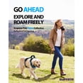 thumbnail image 2 of Emperor Pets Blue Vest Dog Harness for Large Dogs - No Pull Dog Harness with 2 Leash Clips, Premium Oxford Soft Padded large dog harness, Dog Harness for Large Dogs (L, Blue), 2 of 10