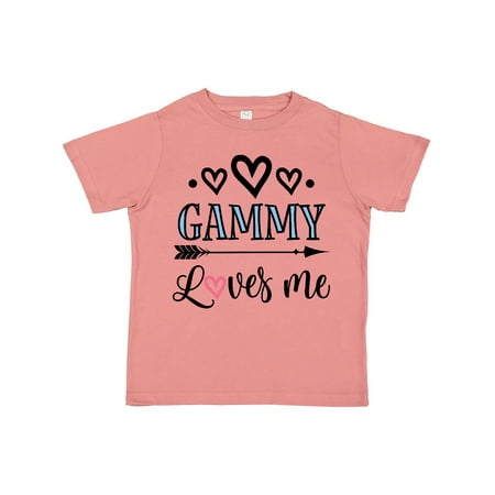 

Inktastic Gammy Loves Me Grandchild Gift Gift Toddler Toddler Girl T-Shirt