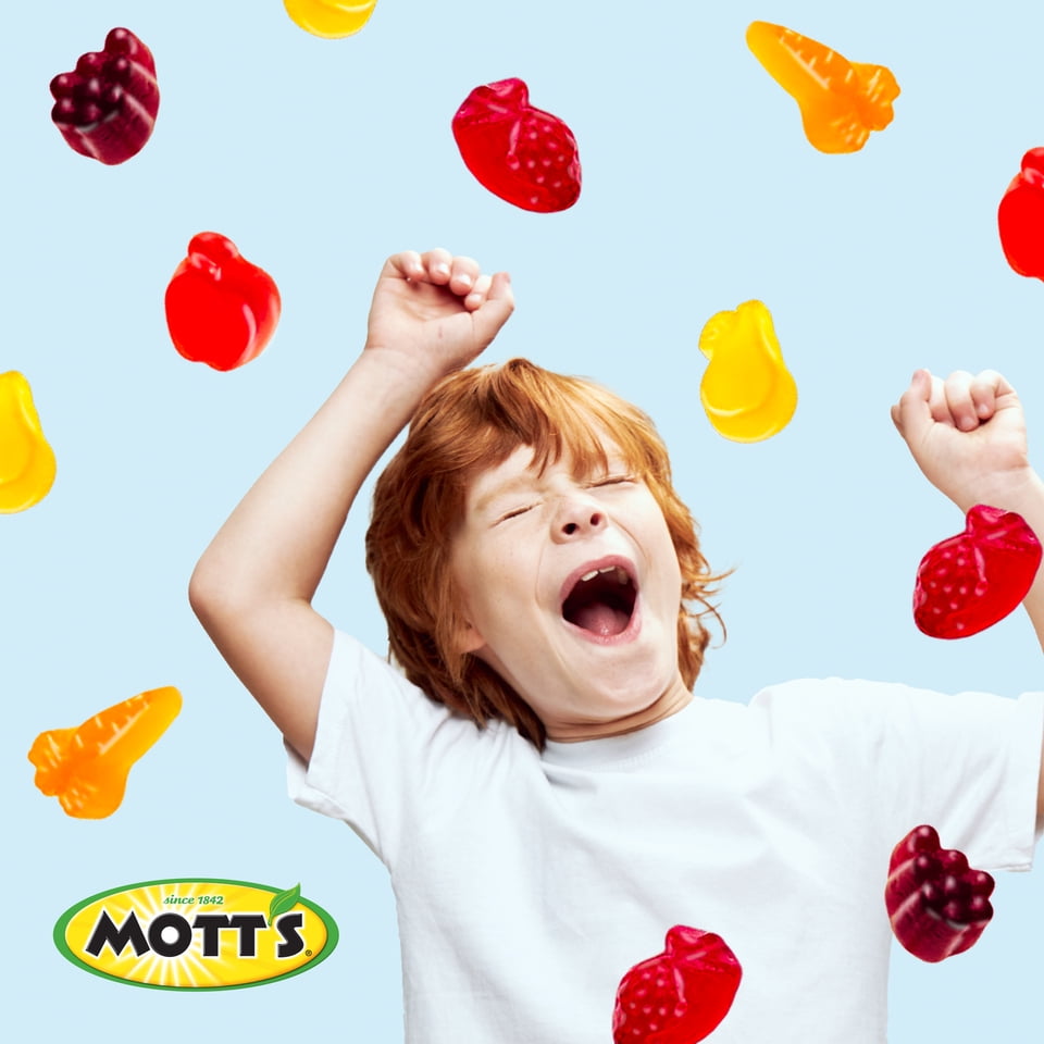 2 Pack Motto Fruit Flavored Snacks, Assorted Fruit, Gluten Free Snack, Family Pack, 40 Ct, 32 oz