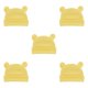thumbnail image 3 of Minnieouse Gorro para recién nacido con orejas, sólido, cómodo, cálido, para fotografía, gorros para niñas y niños, gorro infantil, gorros Type5 NO5, 3 of 6