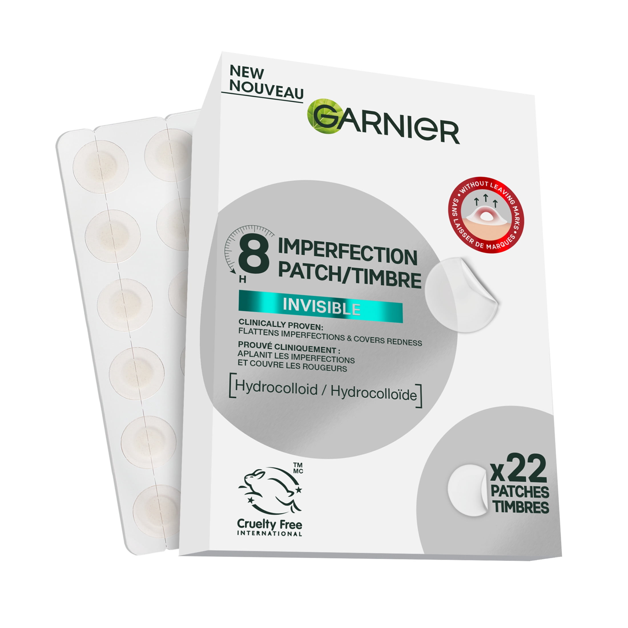 Garnier Imperfection Patch, Invisible Hydrocolloid Patches, 44 Count