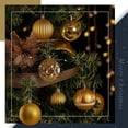 thumbnail image 3 of 101 Piezas Bolas de Navidad Doradas – Bolas de Navidad de Plástico Irrompible – Decoración del Árbol de Navidad – Crea un Ambiente Navideño – Para Decoraciones Navideñas de Interior o Exterior, 3 of 5