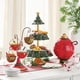 thumbnail image 5 of Kearding Soporte de cuenco de resina, estante para aperitivos de árbol de Navidad, servidor escalonado de aperitivos de Navidad para colocar dulces, Kits de decoración para fiestas Kearding HA038645-00, 5 of 6