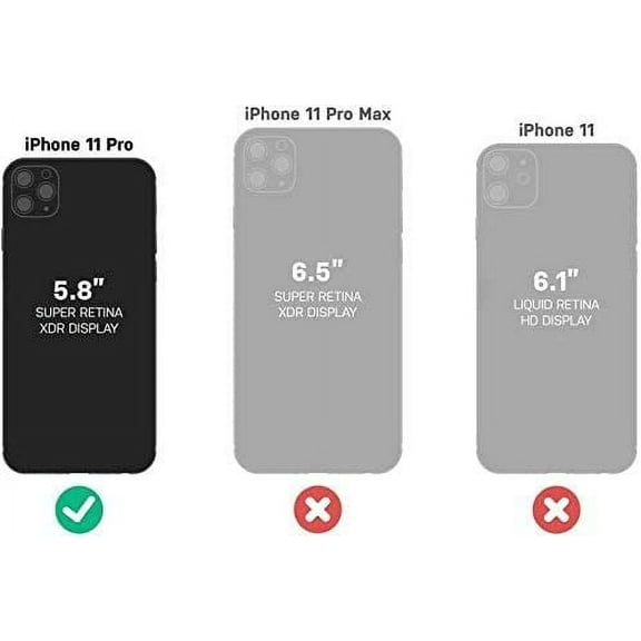 OtterBox Symmetry Series Case for iPhone 11 Pro -Non Retail Packaging - Sapphire Secret (Cobalt Blue)