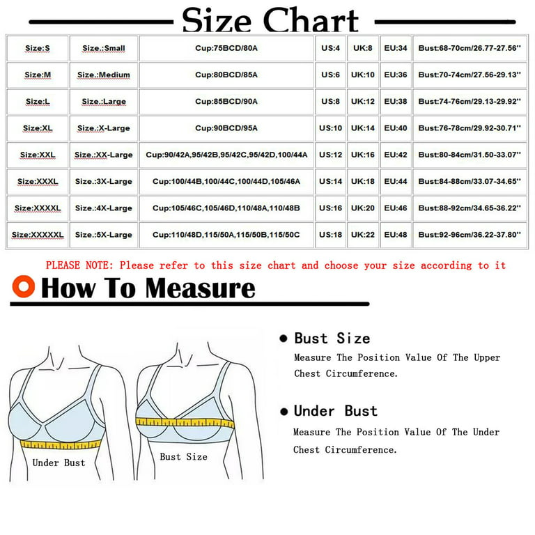 Cethrio Womens Sports Bras Clearance Bralette Wirefree Full Figure Plus  Size Bras, Black 90/42A,95/42B,95/42C,95/42D,100/44A