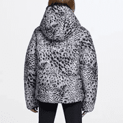 DSG Insulated Jacket - Watercolour Dots, Warm and Stylish Winter Coat, Size XS