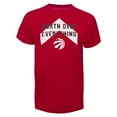 thumbnail image 1 of Raptors de Toronto NBA North Over Everything T-Shirt, 1 of 1