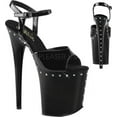 thumbnail image 3 of Women's Pleaser Flamingo 809ABLS Platform Ankle-Strap Sandal, 3 of 3