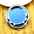 thumbnail image 2 of Miroir de Poche Beauté Mini en Cristal pour Femmes Filles Miroir en Cristal Maquillage Portable Compact Rond Pliant, 2 of 3