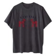 thumbnail image 4 of Birdeem Fashion Womens Printed Casual Round Neck Short Sleeve Pullover, 4 of 8
