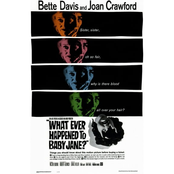 What Ever Happened to Baby Jane Movie Poster (11 x 17)