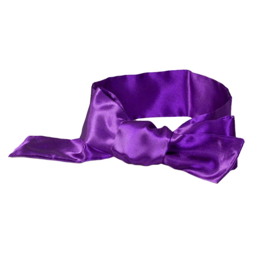 Sexy Augenbinde Satin Augenmaske Knöchelfessel Handschellen Handgelenk