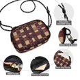 thumbnail image 3 of FORMRS Mini Crossbody Bag for Women Adjustable Shoulder Rope Travel Casual Phone Purse, Star Spangled Squares, 3 of 7