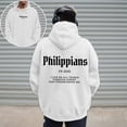 thumbnail image 4 of Christian Hoodies for Men 2025 Philippians Hoodie Long Sleeve Hooded Sweatshirt with Pockets Pullover Mens Hoodies, 4 of 7