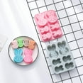 1/4 Sheet Pan Letter Cake Pan Small Cocoa Silicone Jellyroll Pan 10x15
