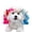 E6-D, variant on Dog Wigs Dog Wig for Small Medium Large Dogs Adjustable Elastic Band Trimmable Curly Braids Styling Cute Funny Pet Costume Headgear for Halloween Christmas Parties,D