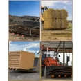 thumbnail image 5 of 2500 LBS 42" Clamp on Debris Forks, Heavy Duty Clamp-on Pallet Forks for Tractor Bucket Loader Skid Steer, 5 of 9
