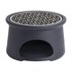 thumbnail image 1 of Calentador de tetera, calentador de té, base aislante, portavelas, soporte para calentador de té, soporte para calentador de tetera, para acampar, tetera de vidrio, cafetería, cocina Negro, 1 of 8