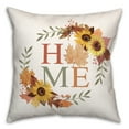 thumbnail image 2 of Creative Products Autumn Home Wreath 16 x 16 Spun Poly Pillow, 2 of 3