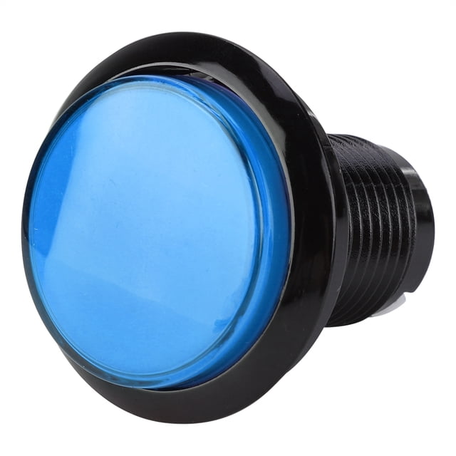 Button Lights,Round LED Lamp Illuminated Arcade Machine Game Button Game Button Switches Finest Materials