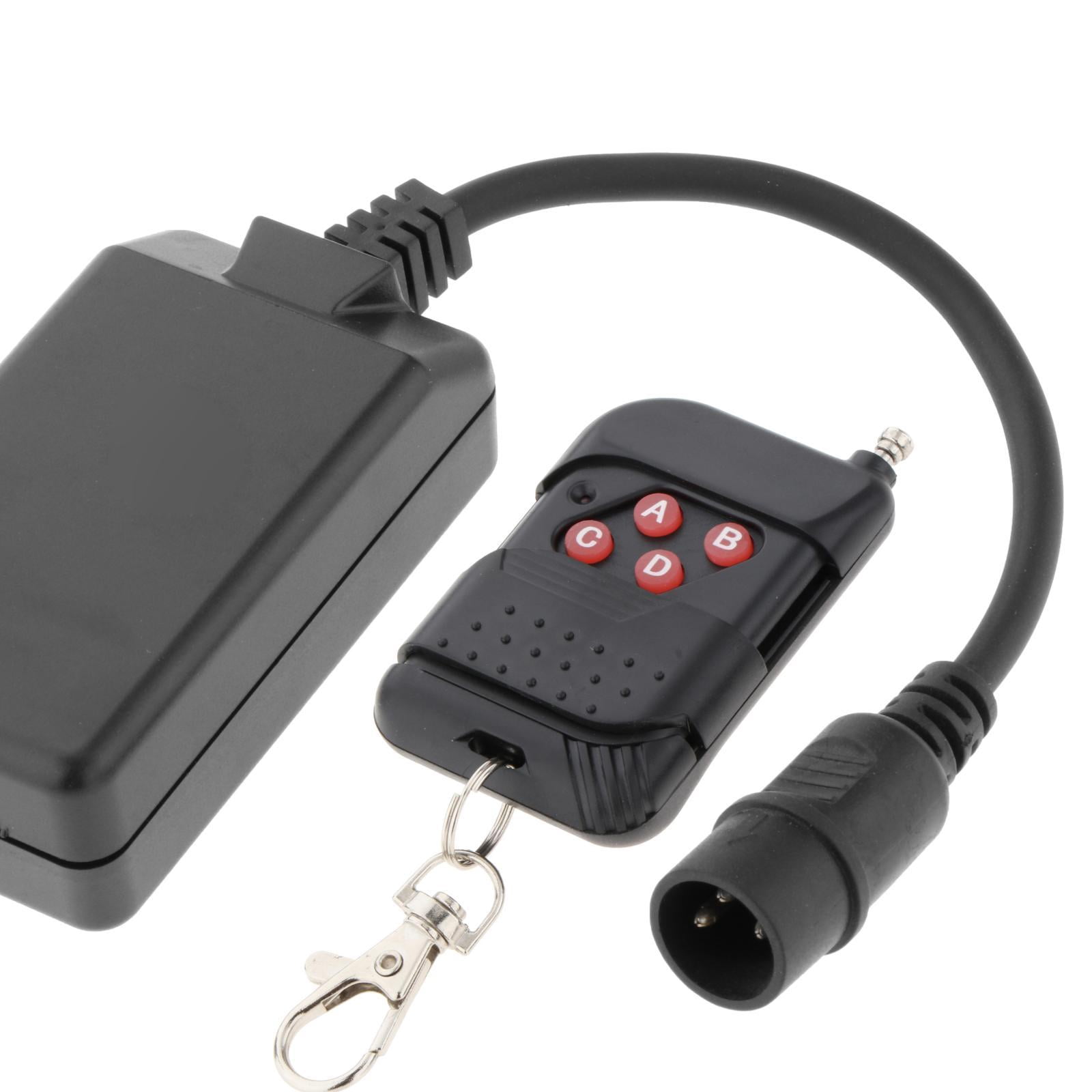 400W 900W 1500W Receiver Replacement RC Black Fogger Controller Wireless Transmit Receiver Remote Controller Smoke Machine for Stage