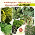 thumbnail image 4 of Planta artificial moderna con maceta decorativa Real Style Jacaranda  de 120cm de alto Artego para hogar sala comercio oficina, 4 of 9