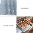 thumbnail image 6 of Placemats Set of 4, Ombre Woven Placemat, Linen Place Mats for Kitchen/Dining Tables, Farmhouse Stripes Modern Abstract Art Washable Table Mats for Party, 6 of 8
