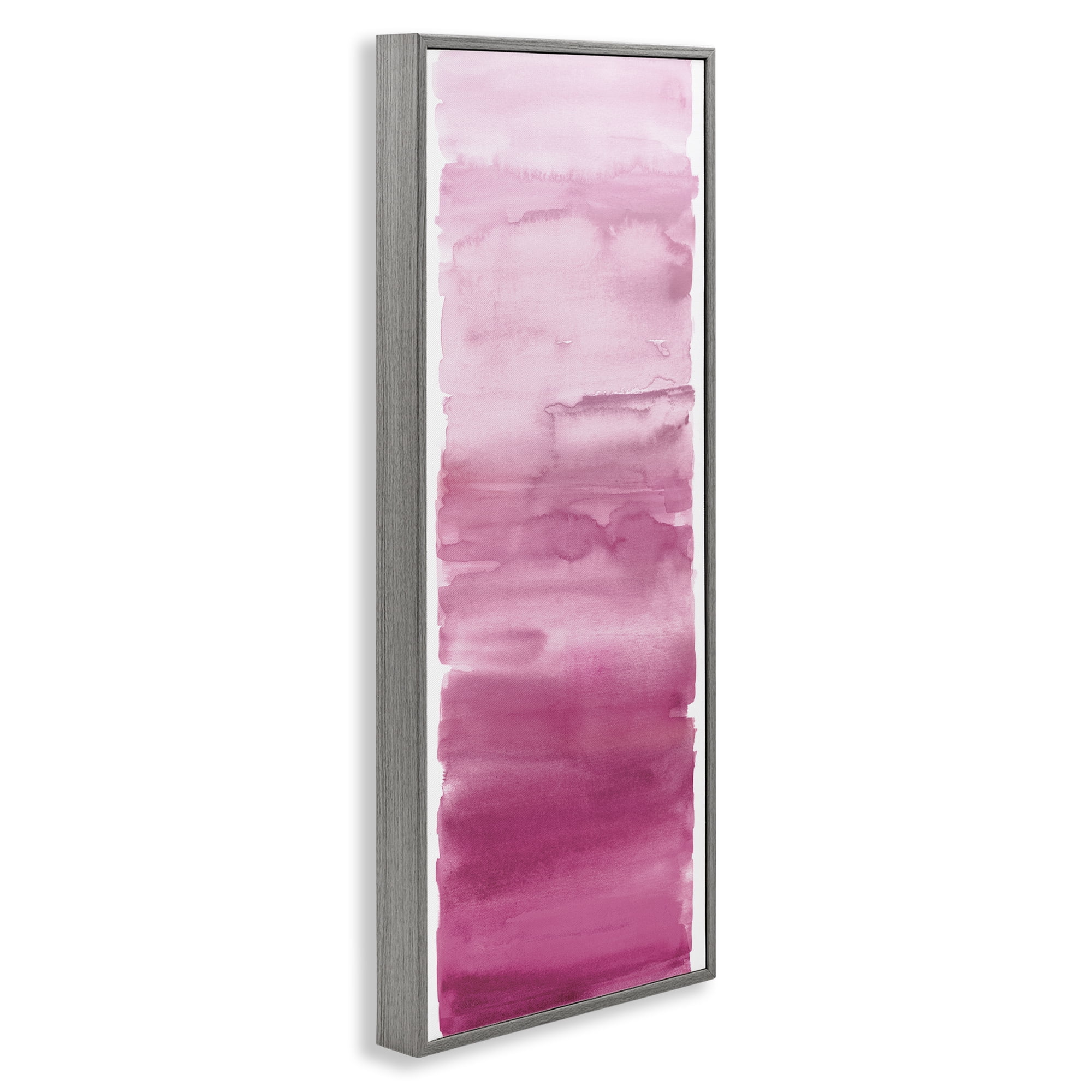 Stupell Industries Blush Blend Gradient Gray Framed Giclee Art, design by Allie Corbin