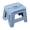 Light Blue, variant on Tuscom Folding Step Stool Heavy Duty Plastic Foldable Step Stool with Handle Non Slip Portable Small Ladder for Kitchen Bathroom Bedroom Home, Khaki