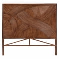thumbnail image 2 of bali & pari Elettra Bohemian Dark Brown Rattan Queen Size Standalone Headboard, 2 of 6