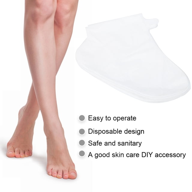 10 pares de mascarillas para pelar los pies, bricolaje Spa para pies no tejido desechable mascarilla suave para pies mascarilla hidratante para el cuidado de los pies ba?o de pies mascarilla para pela Higoodz Belleza saludable