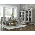 thumbnail image 6 of Casual Upholstered Dining Side Chair in Grey Birch, 6 of 9