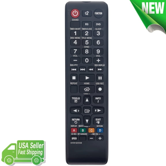 AH59-02555B Remote Control for Samsung DVD MX-E630D MX-E661D MX-E750D MX-E760D
