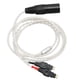 thumbnail image 1 of Cable para auriculares Bling Bling XLR de 4 pines 3,9 pies para Sennheiser HD580 HD600 HD650 HD25 HD545, 1 of 12