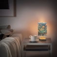 thumbnail image 6 of Paper Art Nocturne Clouds Stars Table Lamp with USB Port LED Warm Light Lamp Night Light Home Decor, 6 of 7
