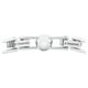 thumbnail image 4 of Pulsera de tenis Swarovski Una Angelic con cristales transparentes, 4 of 7