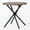 Espresso, variant on Homy Casa 31.5 inch Round Dining Table for two, Espresso MDF Top Metal Base, Modern Kitchen Table