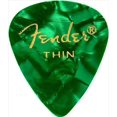 thumbnail image 1 of Fender Premium Picks - Thin, 351 Shape, Green Moto, 12 Pack, 1 of 1