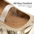 thumbnail image 3 of DREAM PAIRS Toddler Little Girls Mary Jane Ballet Flats Dress Shoes with Bow, 3 of 7