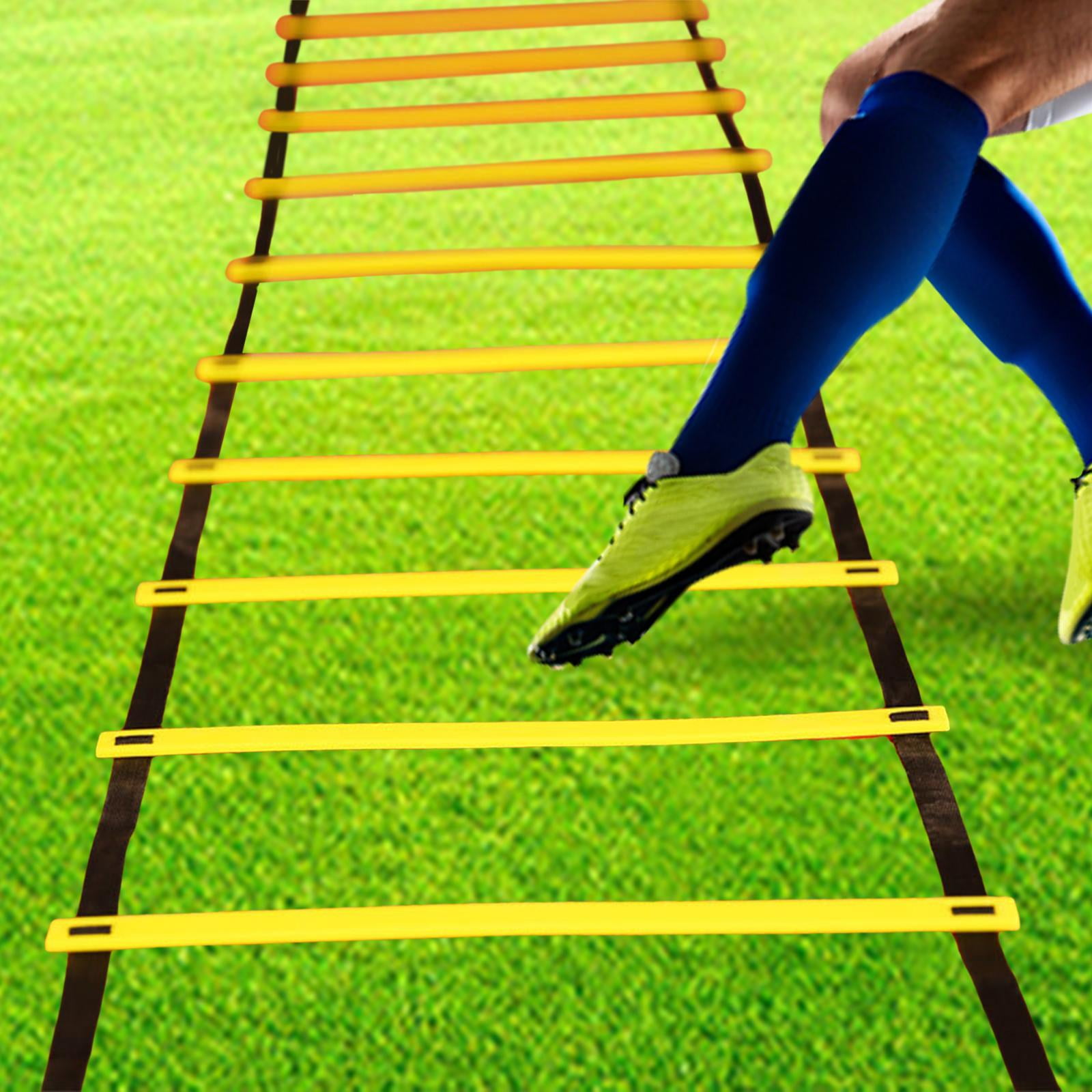 harayaa Agility Ladder Balance with Carry Bag Football Training Equipment for Volleyball 7m 13 Sections