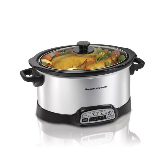 Hamilton Beach 6 Quart Programmable Slow Cooker 33463