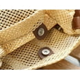 thumbnail image 5 of Kukuzhu Women Tote Bag Large Straw Woven Trendy Shoulder Bag Holiday Beach Work Bag, 5 of 7