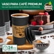 thumbnail image 5 of Berry Green 50 Vasos Negros para Café Resistentes con Tapa y Manga Protectora, Perfectos para Café, Té y Bebidas Calientes, sin Derrames, Biodegradables (16 Onzas), 5 of 7