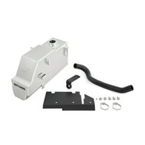 Mishimoto MMRT-F2D-11PN Aluminum Degas Tank, Compatible With Ford 6.7L Powerstroke 2011-2019, Natural