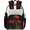 Multicolor 2, variant on Jiaoprinted Spring Summer Clear Backpack for Stadium Events, Transparent Backpacks See Through Plastic Bag for Concerts & Work, Red Poppy